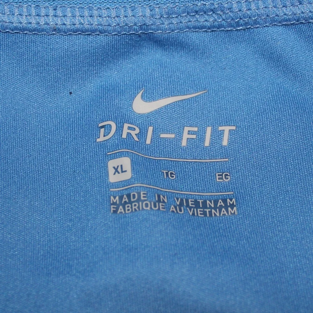 PreLoved Women's Blue Nike Dri-Fit Athletic Shorts - Picture 5 of 10